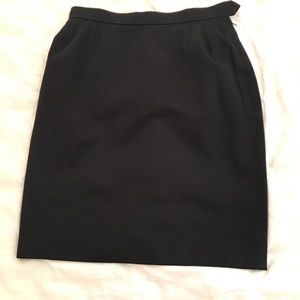 Vintage Yves Saint Laurent  Satin Mini skirt